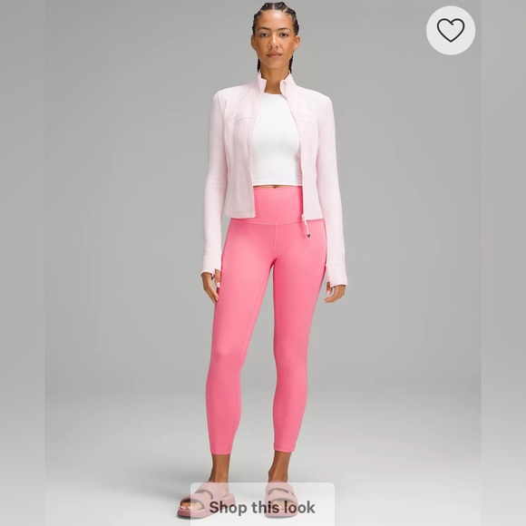 NWT Lululemon Align High Rise Leggings 25” - Sakura Pink Size 6 - Picture 2 of 12